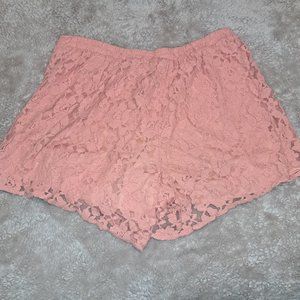 Women's lace shorts